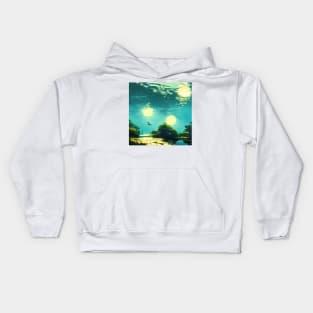 Golden Rays Kids Hoodie